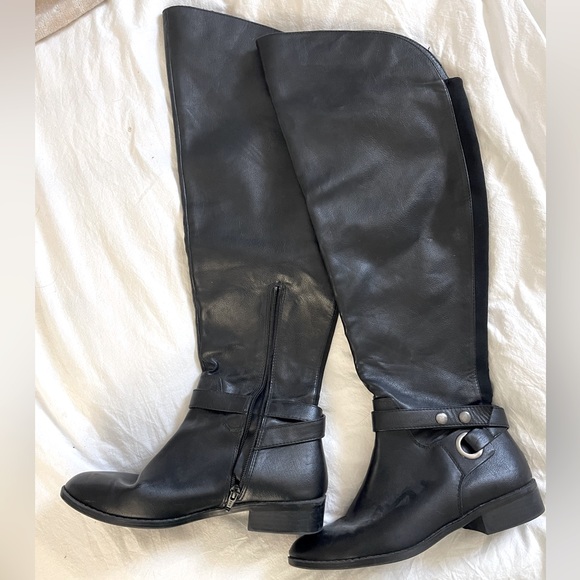 Aldo Shoes - Black Knee High Aldo Boots Size 9